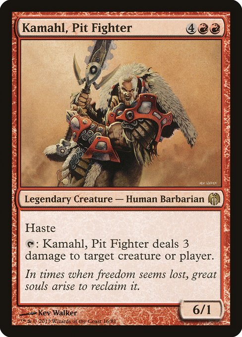 Kamahl, Pit Fighter