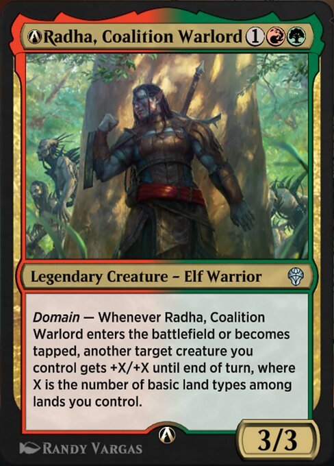 A-Radha, Coalition Warlord