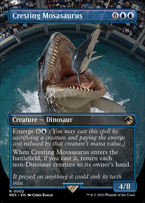 Cresting Mosasaurus